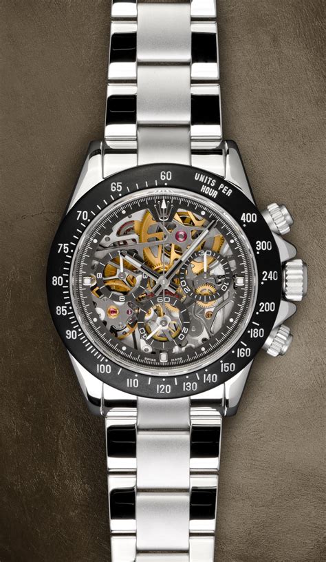 skeleton daytona rolex|rolex daytona custom diamond.